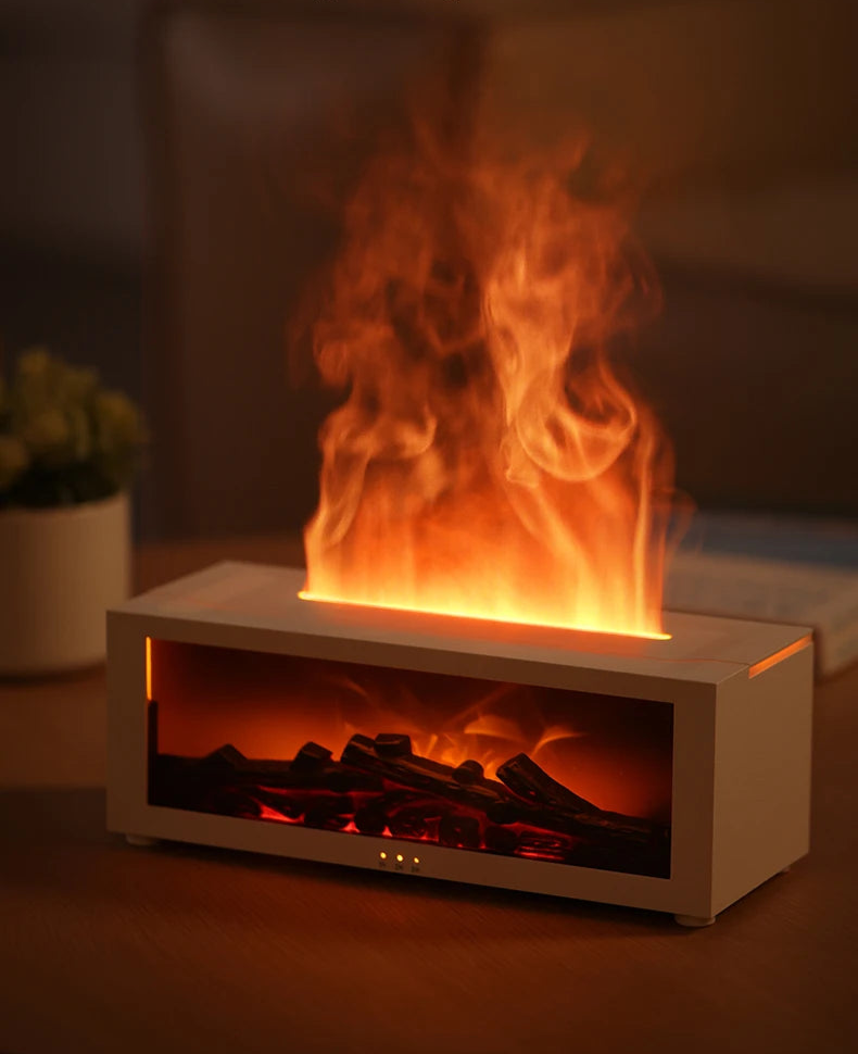Aromatherapy Flame Humidifier