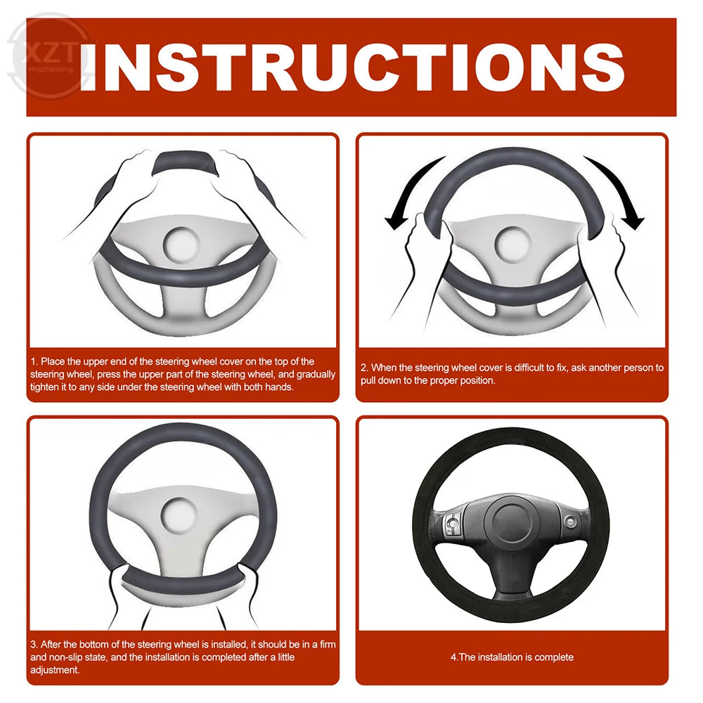 Universal Car Heated Steering Wheel Cover