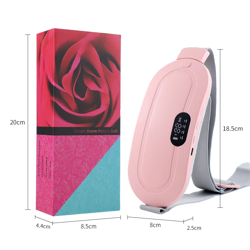 USB Uterine Warm Belt Pain Relief Massager