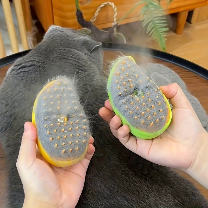 Self-Cleaning Cat Grooming Brush