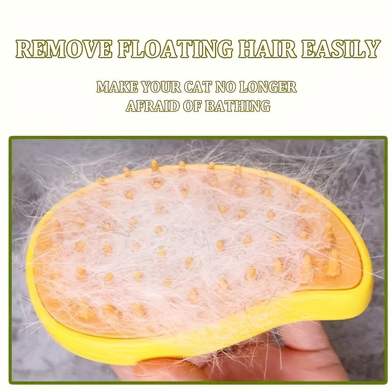 Self-Cleaning Cat Grooming Brush